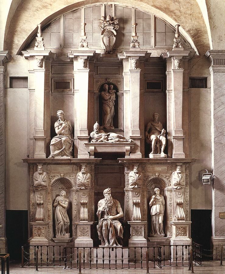 Микеланджело. Гробница папы Юлия II