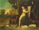 Доссо Досси. Пейзаж с Цирцей и её любовниками. 1514-1516. Вашингтон. Национальная галерея