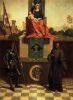 Мадонны Высокого Возрождения. Джорджоне. Мадонна на троне с младенцем и святыми Либерале и Франциском (Пала Кастельфранко). 1504-1505. Кастельфранко, собор.