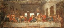 Леонардо да Винчи. Тайная вечеря. 1498 
