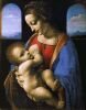 Леонардо да Винчи. Мадонна Литта (ок. 1490—1491, Государственный Эрмитаж)