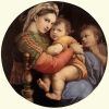 Рафаэль Санти. Мадонна в кресле. 1513. Флоренция. Палаццо Питти