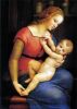 Рафаэль Санти. "Madonna d'Orleans". 20x30 1506. Шантийи, Музей Конде.