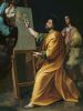 Школа Рафаэля. Святой апостол Лука пишущий Мадонну с младенцем. Рим, Галерея Академии святого Луки. 