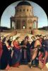 Рафаэль Санти. Обручение Марией с Иосифом. 1504. 1,70x1,17. Милан, Pinacoteca di Brera. 