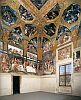 Джулио Романо. Мантуя. Палаццо дель Те. Зал Психеи. Северная и восточная стены. 1526-1528