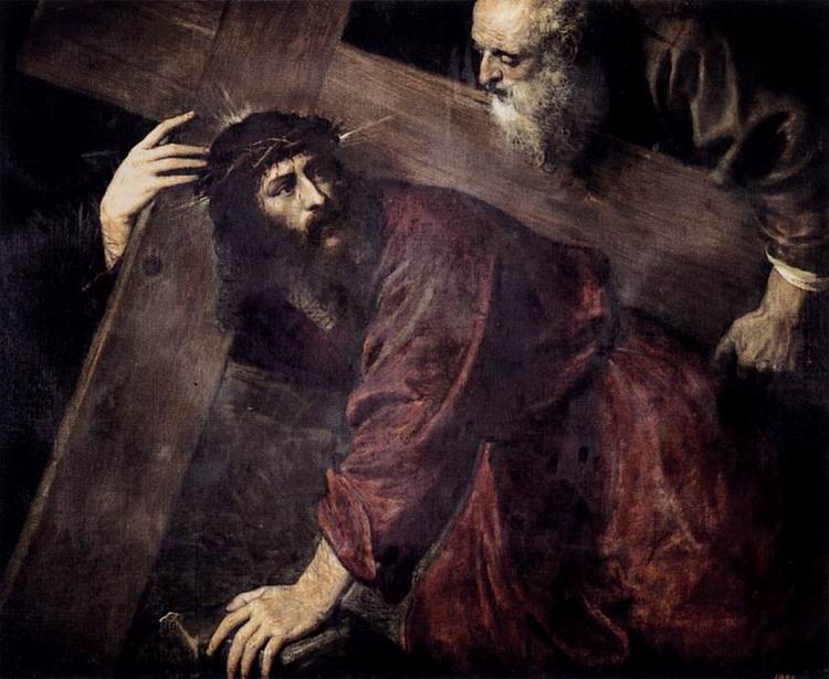 Тициан. Несение креста. 1565. Прадо