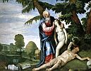 Адам и Ева. Паоло Веронезе. Сотворение Евы. 1575-1580. Чикаго. Художественный институт 