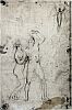 Иоганн Генрих Фюссли. Адам и Ева и ангел. 1822. Courtauld Institute of Art Gallery