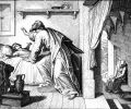 Юлиус Шнорр фон Карольсфельд. Илья Пророк воскрешает сына вдовы. «Die Bibel in Bildern», 1852—1860 гг.
