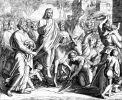 Юлиус Шнорр фон Карольсфельд. Вход в Иерусалим. «Die Bibel in Bildern», 1852—1860 гг