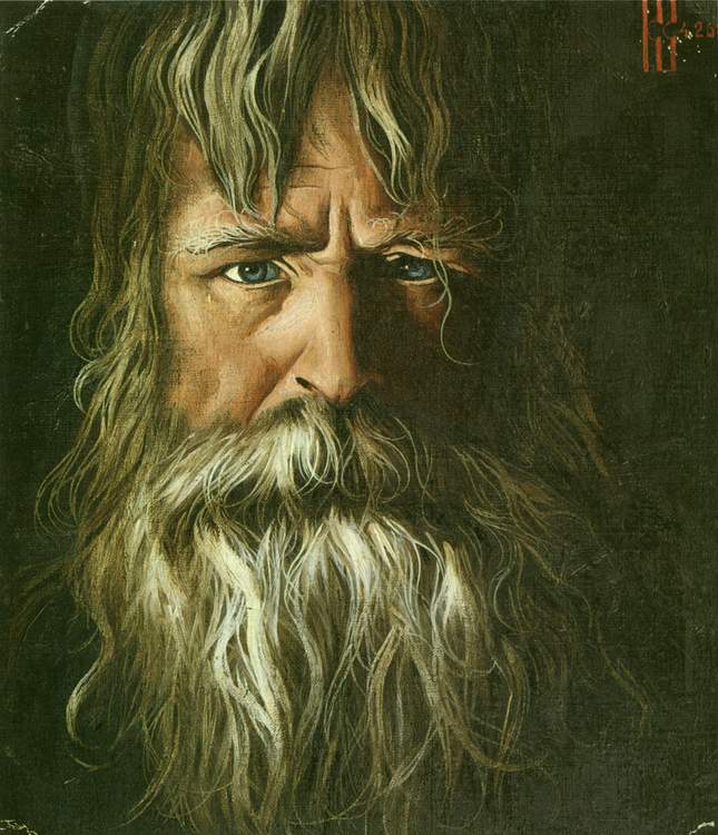 Konstantin Alexeyevich Vasilyev. Old Man. 1968