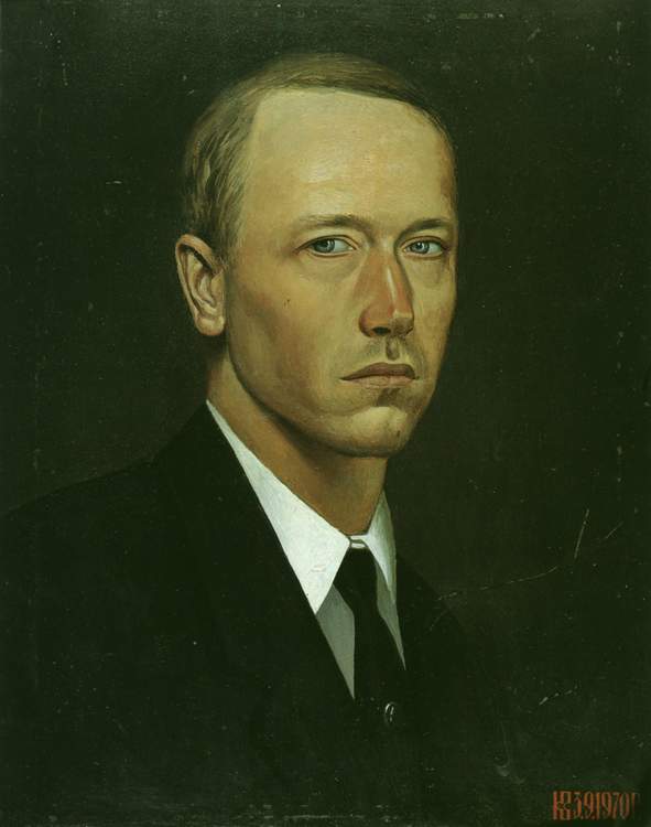 Konstantin Alexeyevich Vasilyev. Self-portrait. 1976