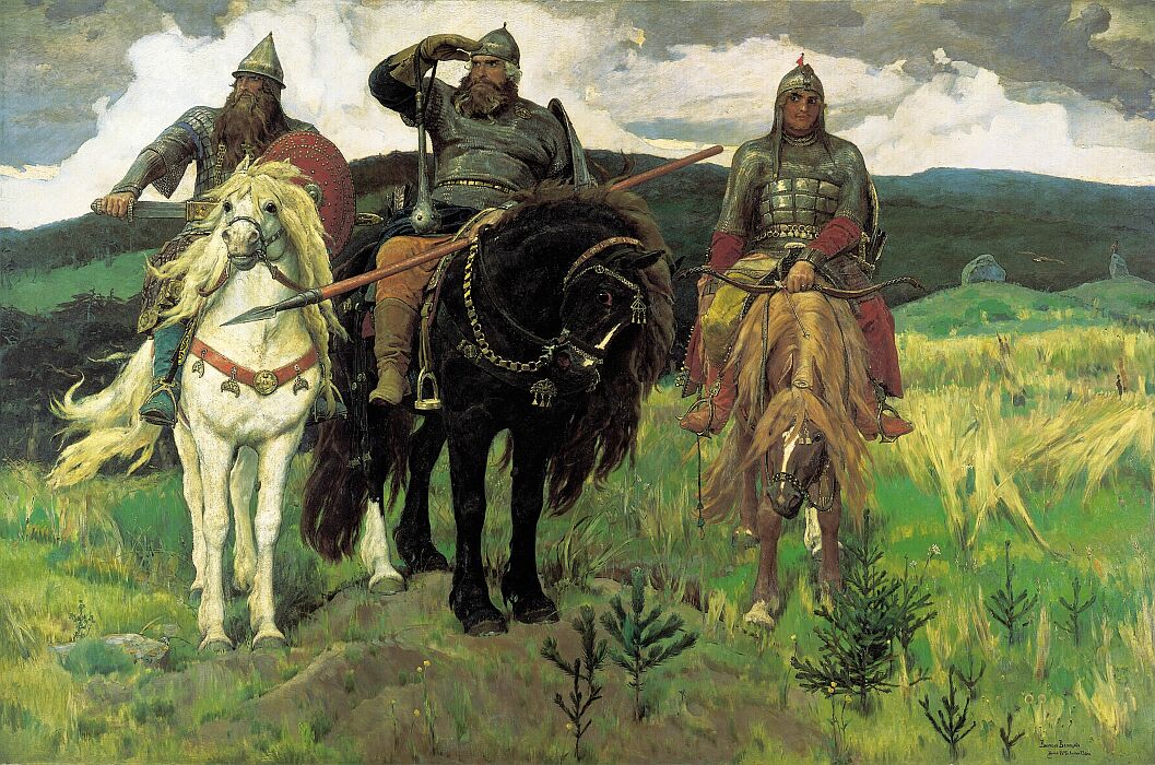Виктор Михайлович Васнецов. Три богатыря. 1898