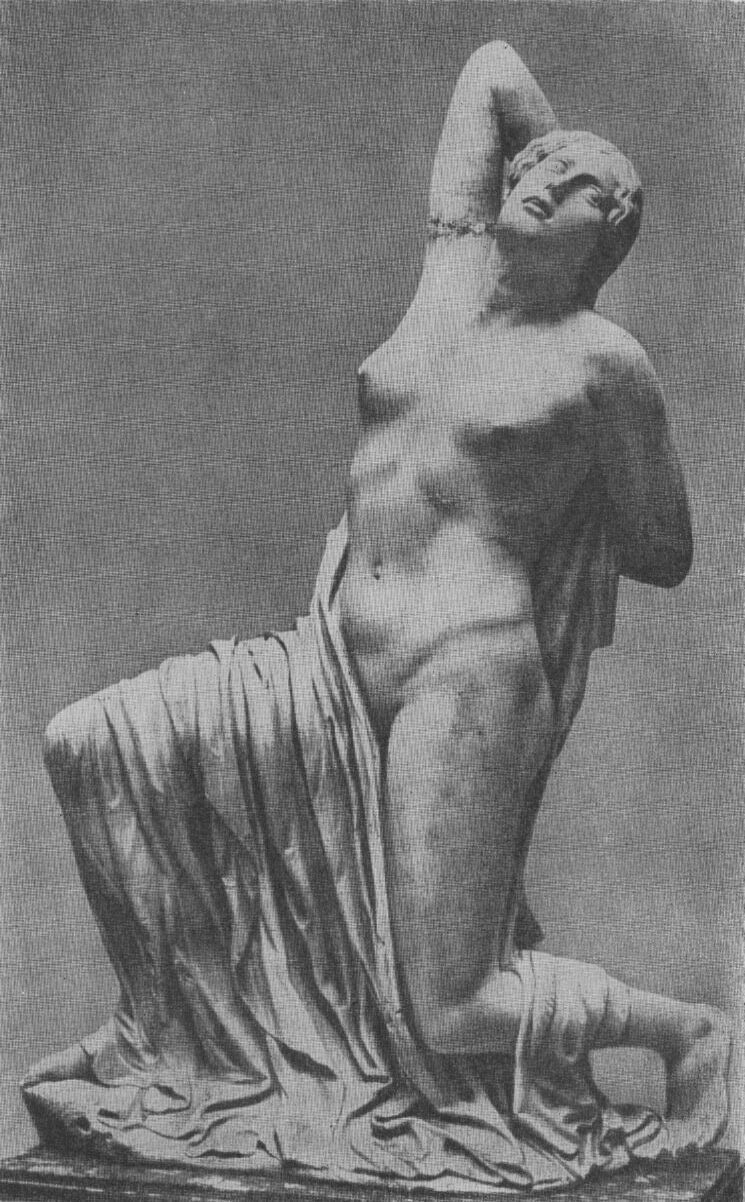 Раненая Ниобида. Мрамор. Около 440 года до н.э. Рим, Музей Терм. 