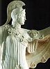 Афина Промахос. I век. Мрамор. Считается копией Афины Промахос Фидия. Неаполь, Национальный археологический музей.