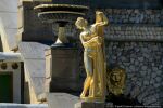 Венера Калиипига. Статуя Большого каскада в Петергофе.1857. Копия с античного оригинала III в. до н.э. Гальванопластика. Мастерская И. Гамбургера. 