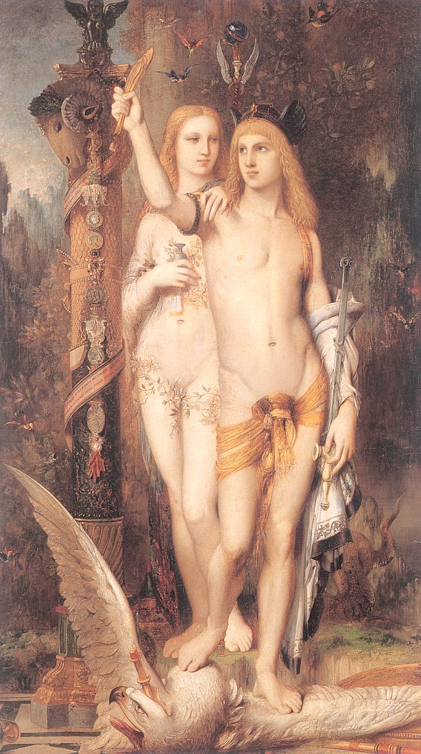 Гюстав Моро. Ясон и Медея. 1863-1865. Париж. Musee d'Orsay