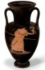 Берлинский мастер. Афина преследует женщину. Роспись на противоположных сторонах ноланской амфоры. Около 470 года до н.э.