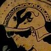 Сфинкс на шлеме Афины. Дурис. Афина, Ясон, и дракон, охраняющий золотое руно. Около 490 года до н.э. Рим, Ватиканские музеи. 