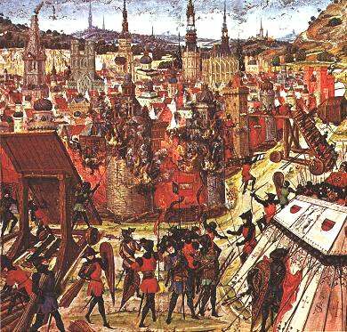 Первый крестовый поход. Крестоносцы под стенами Иерусалима. 1099