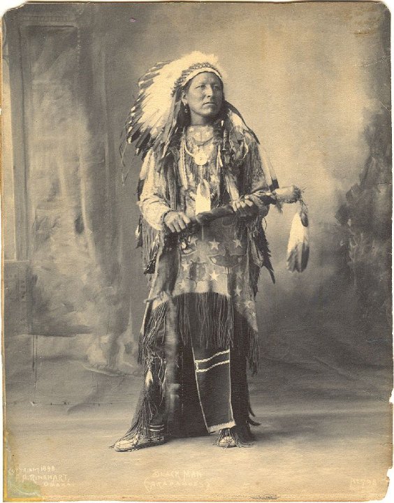 Black Man, вождь арапахо. 1898
