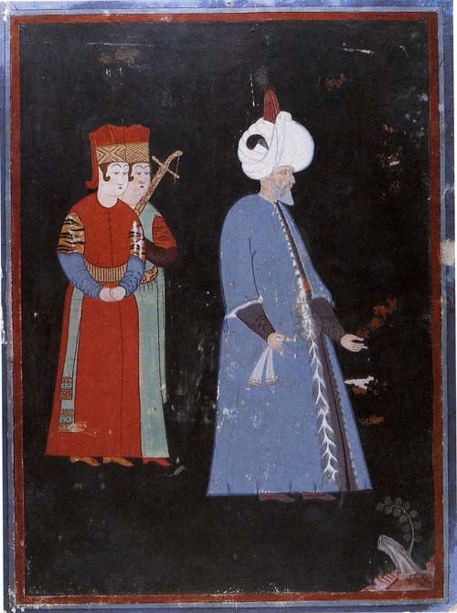 Хайдар Рейс (Нигари). Портрет султана Сулеймана I Великолепного. 