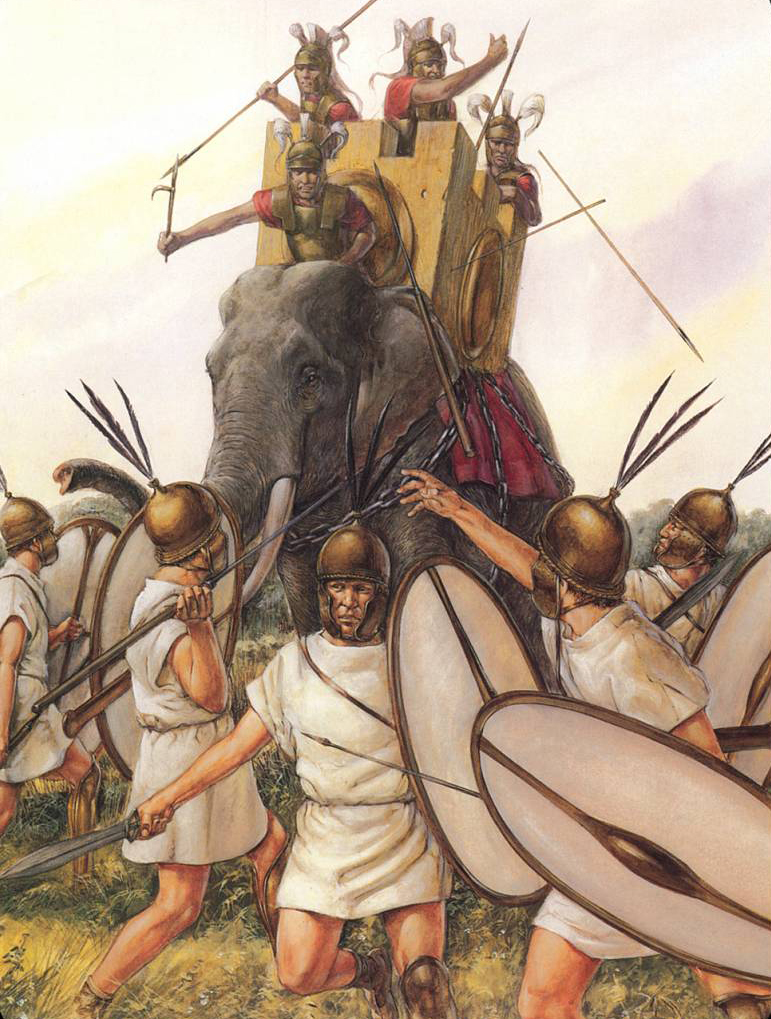Richard Hook. Слоны Пирра в битве при Аскуле 