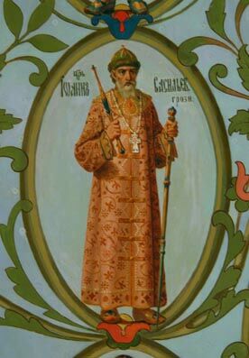 Иван Грозный на фреске в Государственном Историческом музее 