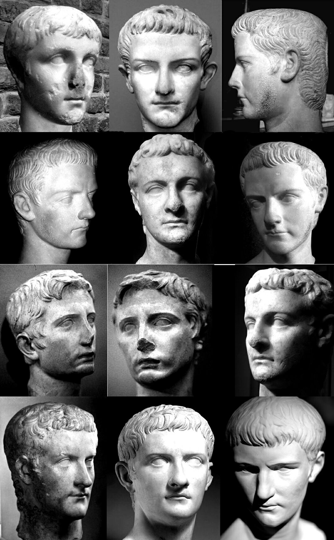 Император Калигула в детстве и юности  