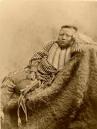 Мальчик кайова, 1867- 1874.