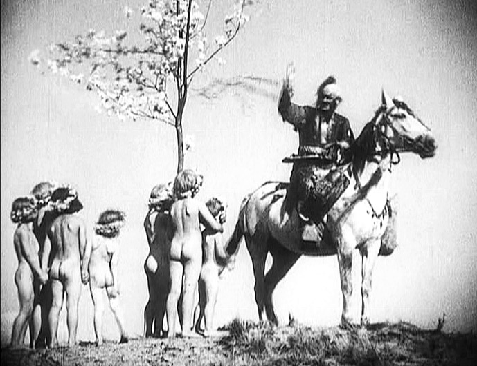 Аттила - царь гуннов. Кадр из фильма Нибелунги (1924) 