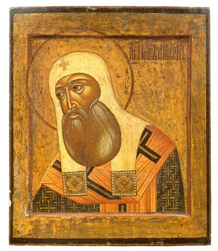 Икона святителя Петра Московского, митрополита Киевского и всея Руси, чудотворца