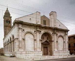 Собор святого Франциска  в Римини архитектора Леона-Баттиста Альберти