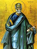 Греческая икона святого апостола Симона Зилота