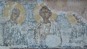 Деисус. Фреска Софийского собора в Великом Новгороде. XI век. 