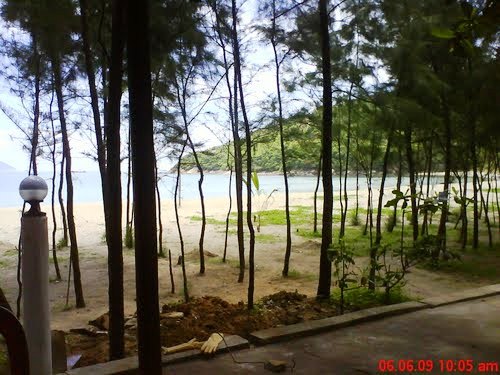 Пляж в Дананге, 2009 год . 