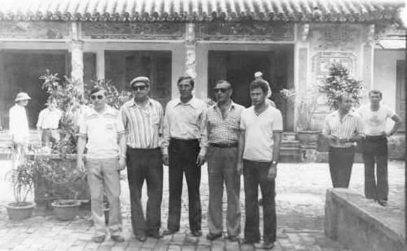 Офицеры 304-ого ОДРАП, Вьетнам, 1970-е годы. 
