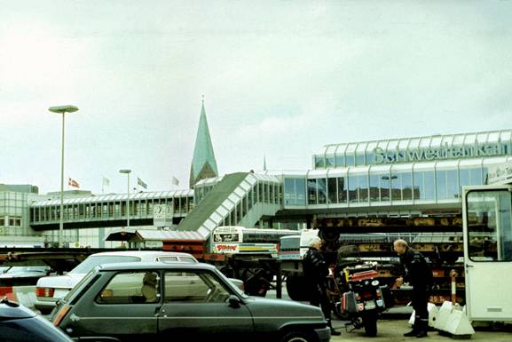 Киль, порт, 1993 год. Фото автора . 