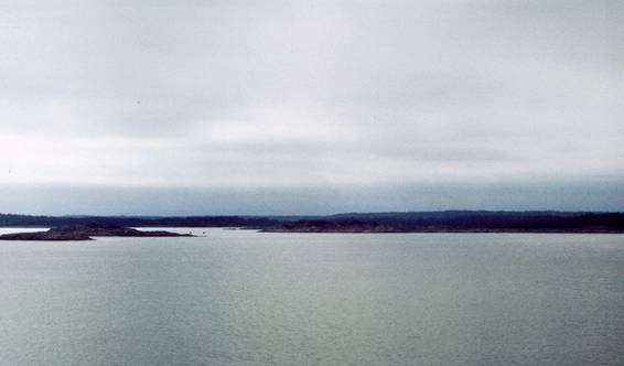 Берега Швеции. 1993 год. Фото автора. 
