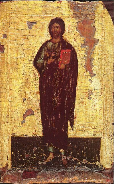 Christ Chalkites. Byzantine icon. Late XIII century. SPb, State Hermitage museum