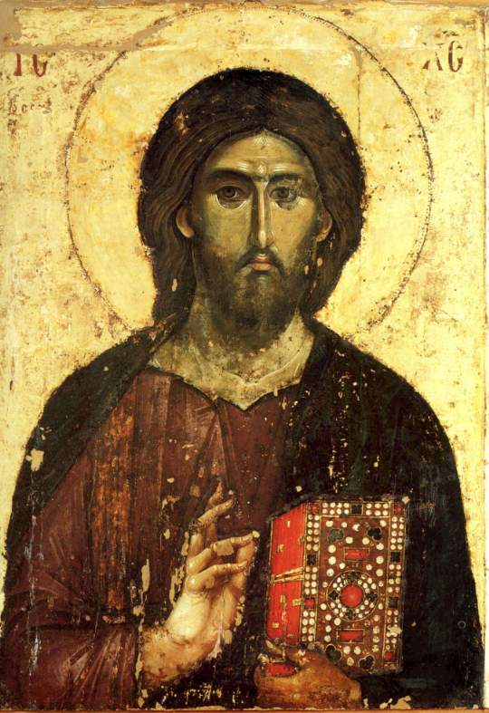 Christ Pantocrator. XIII century. Mount Athos, Chilandar monastery.