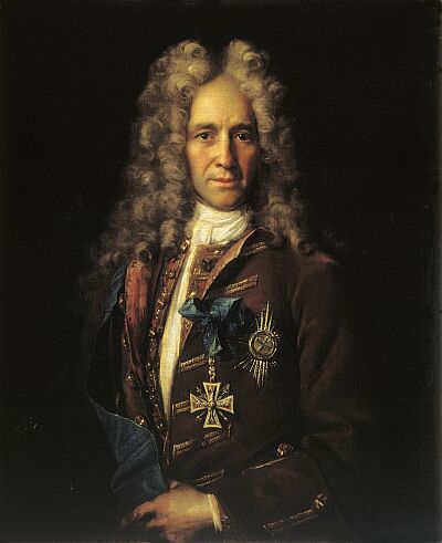 Ivan Nikitich Nikitin. Portrait of Count Gavrila Ivanovich Golovkin. 1720-s. State Tretyakov Gallery