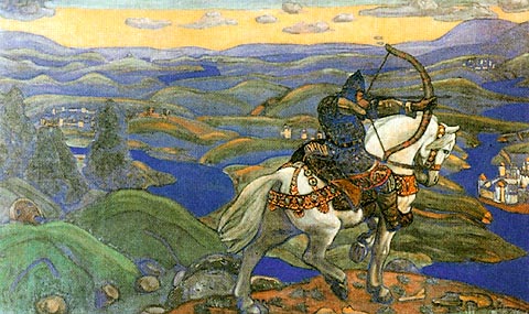 Nicholas Roerich. Ilya Muromets