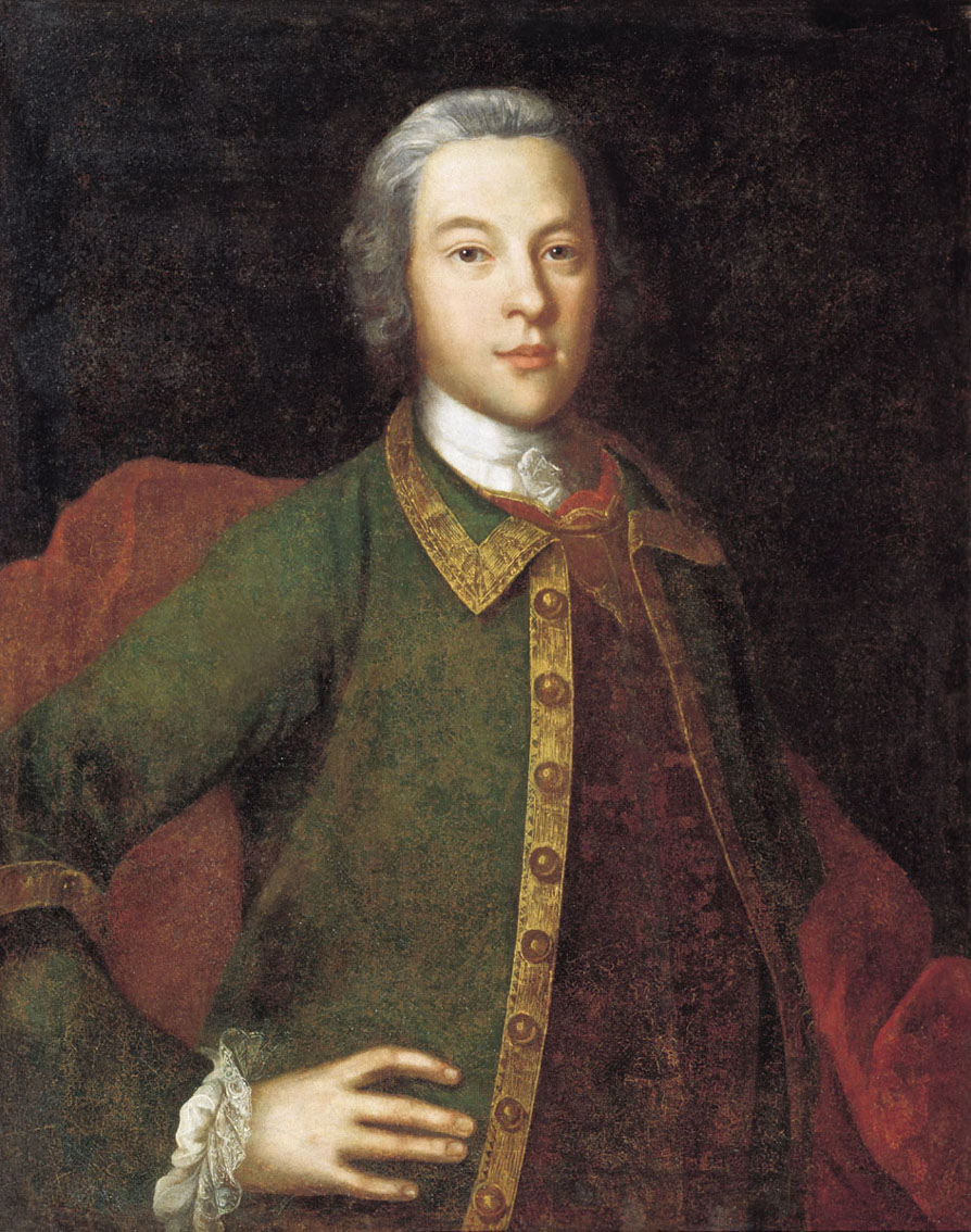 Ivan Yakovlevich Vishnyakov. Portrait of Petr Ivanovich Panin. 1742