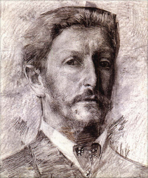 Mihail Aleksandrovich Vrubel. Self-portrait. 1904