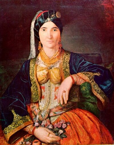 Katarina Ivanovic. Portrait of Persida Karadjordjevic. 
