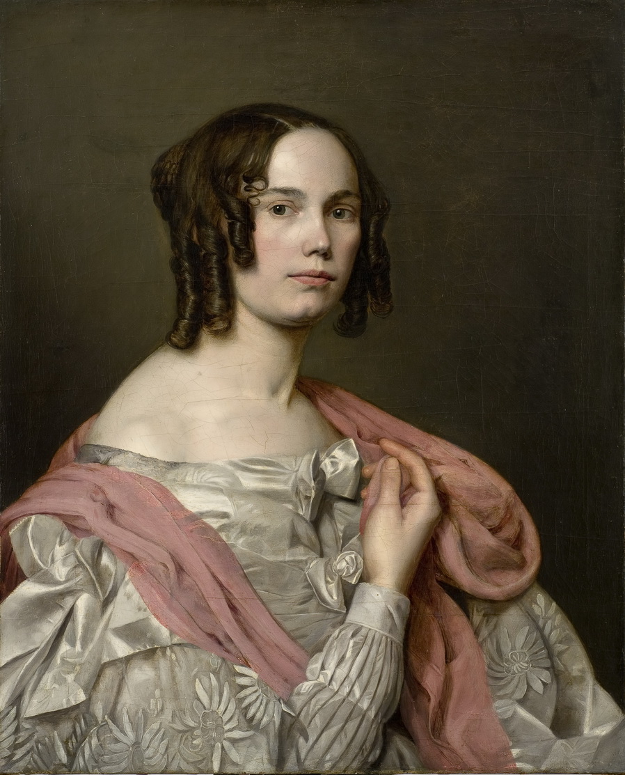 Katarina Ivanovic. Self-portrait. Serbian National Museum