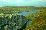 Река Рында. Фото геолога Пузанова Владимира Ивановича. (1976-1980 годы)