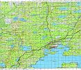 Топографические карты Генштаба / Карты листа Q-36 (Кольский полуостров и Северная Карелия) / Карты масштаба 1:50000 (полукилометровки, пятисотметровки, пятисотки). Q-36-76 А,Б (Кестеньга)